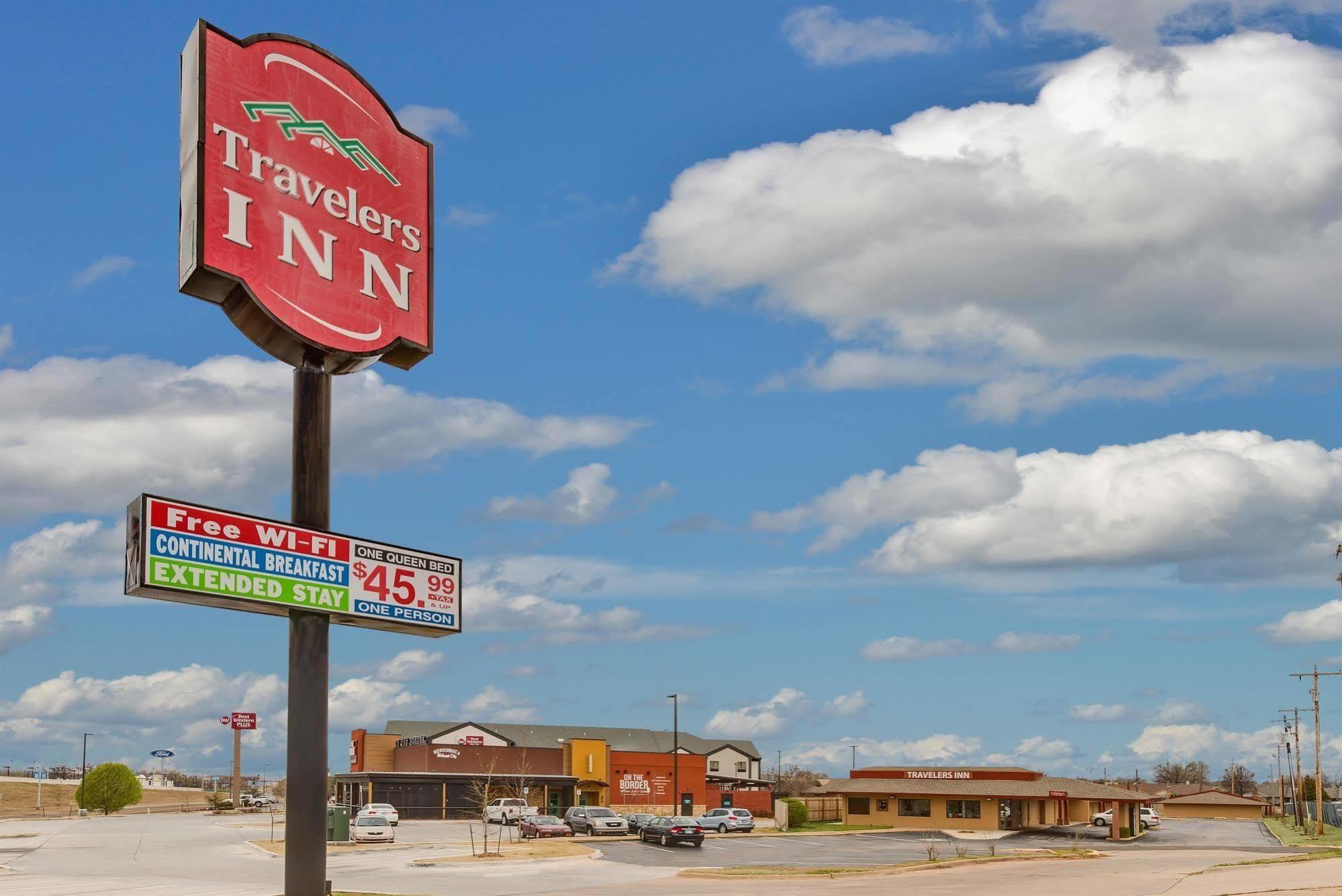 Travelers Inn Midwest City Eksteriør bilde